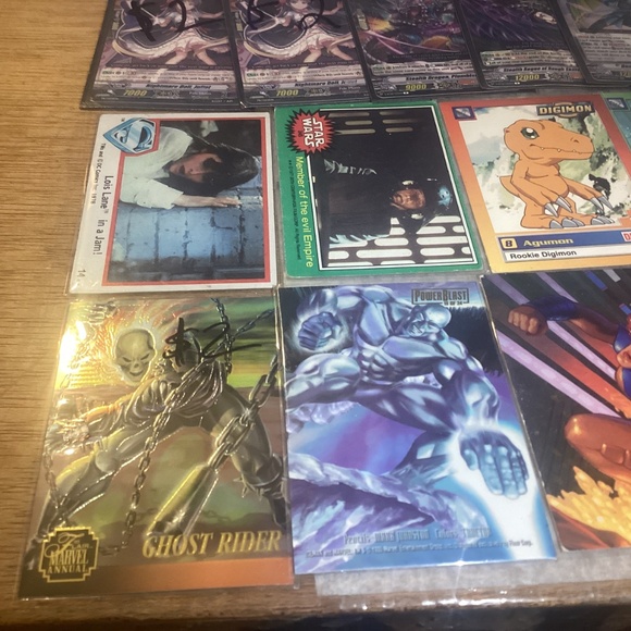 78 CCG and TCG cards lot with Star Trek Digimon street fighter and more - Picture 16 of 16
